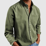 Vincent | Elegant Casual Shirt with Chest Pocket
