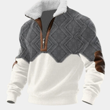 MILIANIA | FLEECE PULLOVER WITH HIGH COLLAR