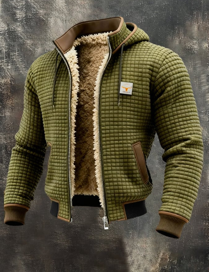 ARDEN LINED QUILTED FLEECE JACKET