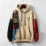 AXEL / URBAN PATCHWORK HOODIE WITH HOOD
