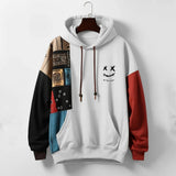 AXEL / URBAN PATCHWORK HOODIE WITH HOOD