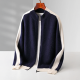 FERRARA CASHMERE ZIP-THROUGH JACKET