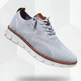 Ultra-Comfort Breathable Shoes: Light Grey