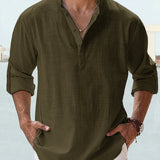 Arthur | The Collarless Shirt