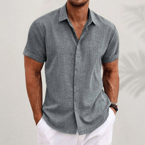 RIVIERA™ – CLASSIC LINEN SHIRT
