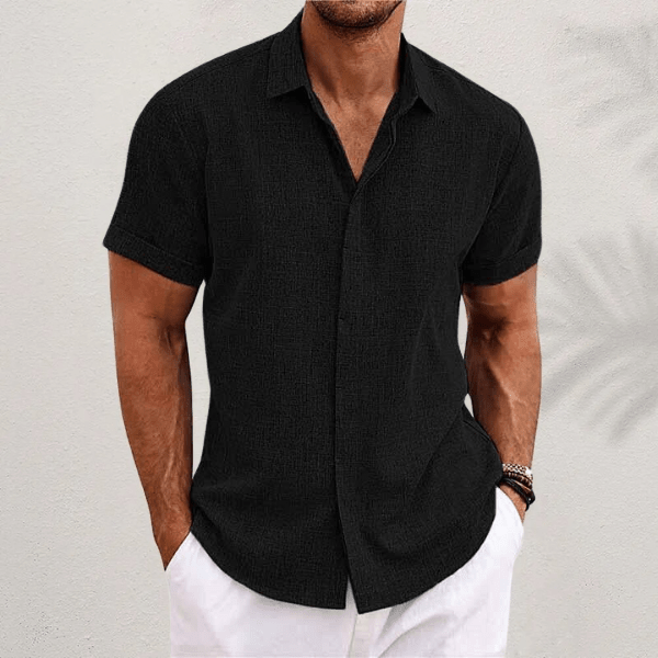 RIVIERA™ – CLASSIC LINEN SHIRT