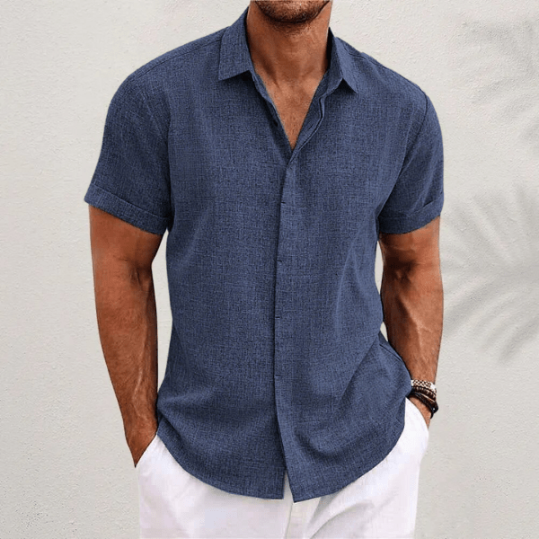 RIVIERA™ – CLASSIC LINEN SHIRT